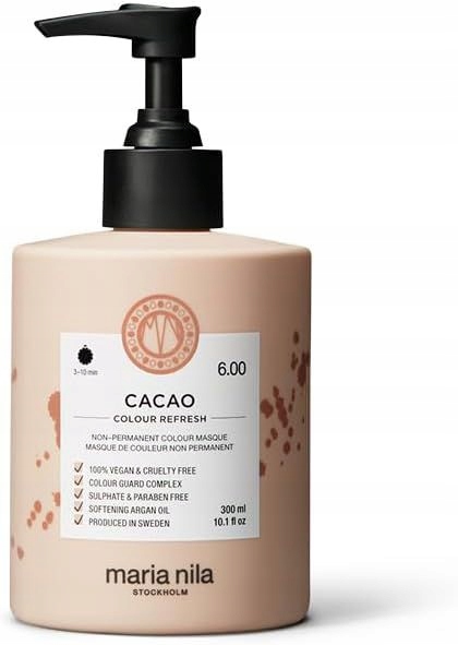 Maria Nila Soft Nourishing Mask Bez Trvalých Barevných Pigmentů Cacao (co