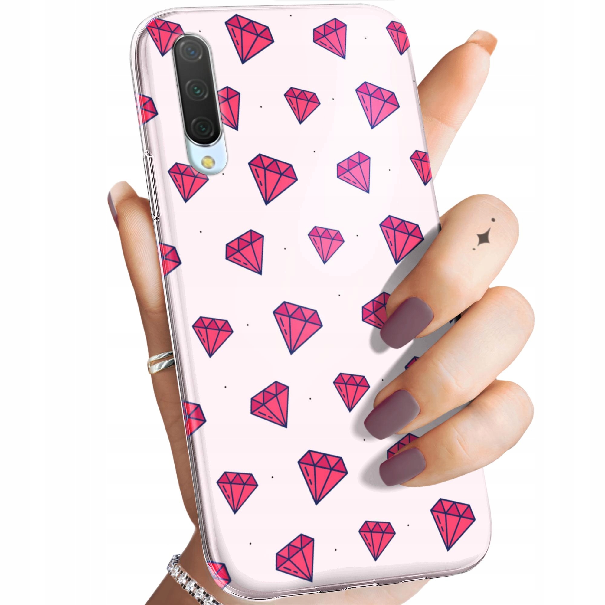 Etui Do Xiaomi MI 9 Lite Cyrkonie Diamenty Kryształy Obudowa Case