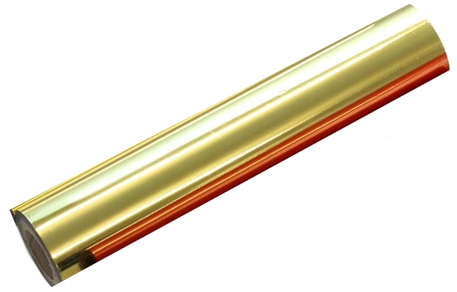 

Metaliczna folia barwiąca złota 20,3 cm x 122 m