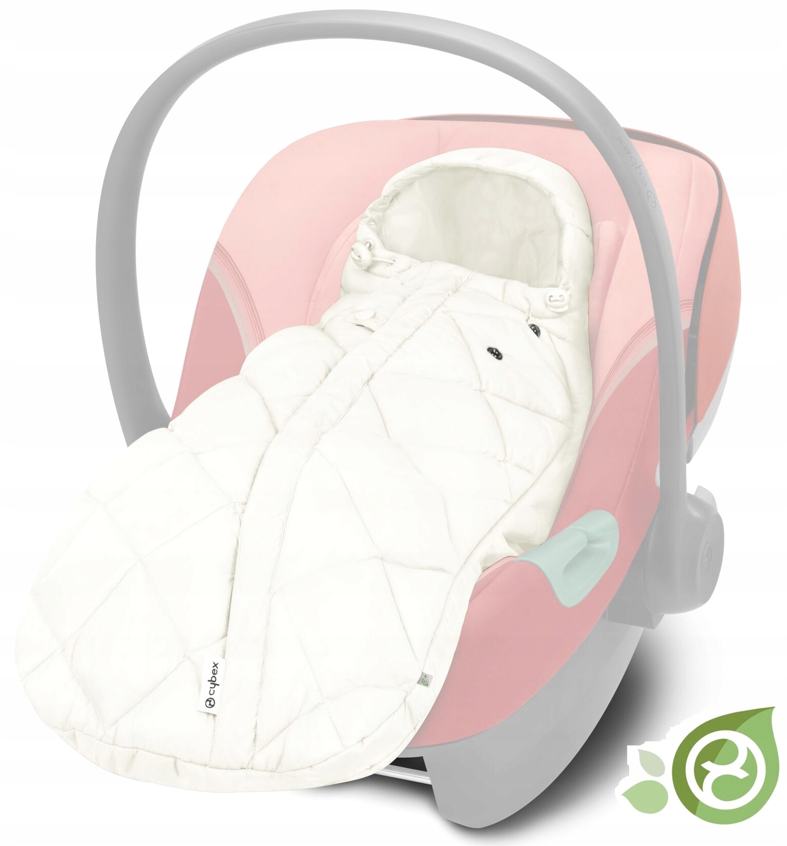 CYBEX SNOGGA MINI 2 ŚPIWOREK DO FOTELIKA/GONDOLI 75 cm Seashell Beige