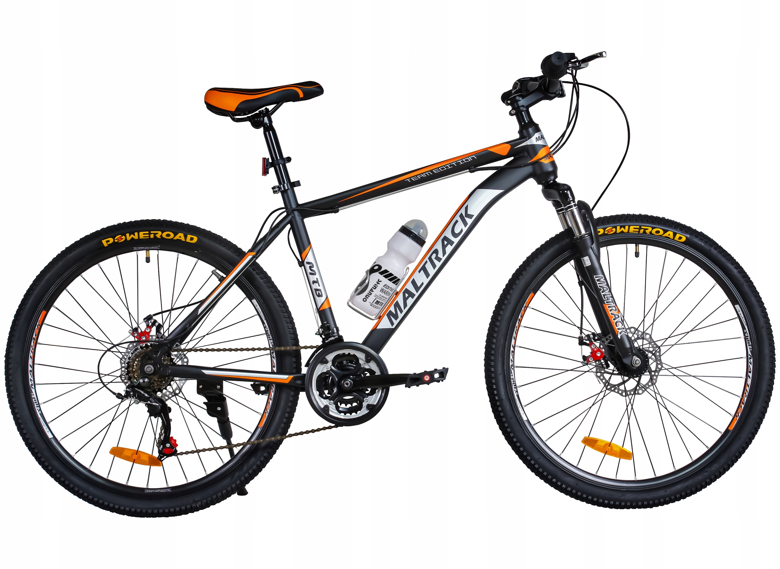 MOUNTAIN BIKE MTB SHIMANO Amortizatori 26'' + BIDON Produkta svars ar vienības iepakojumu 18 kg