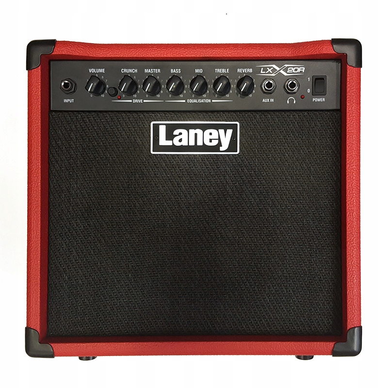 Kombo zesilovač pro elektrickou kytaru Laney LX-20 R-red