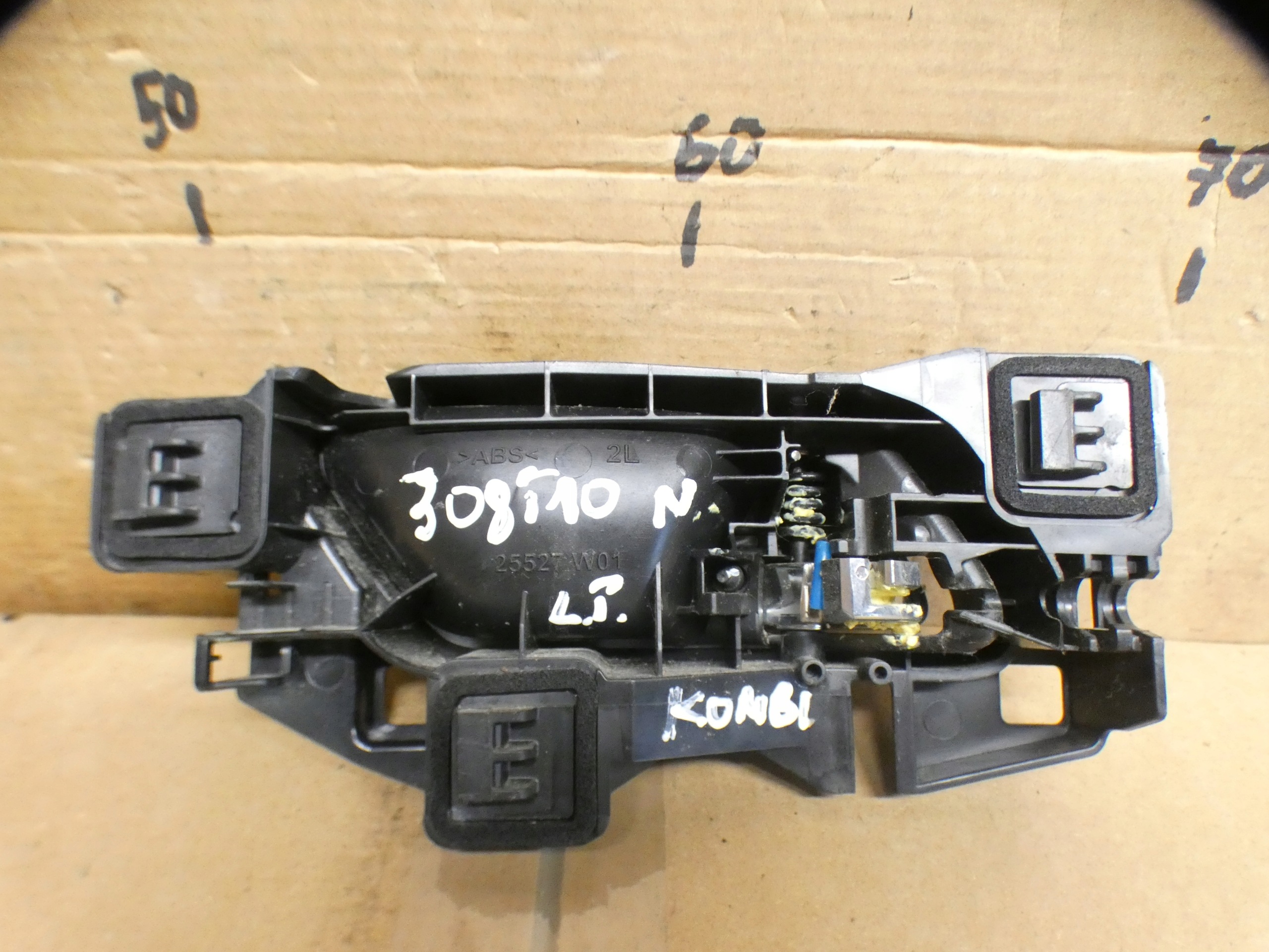 handle inner rear Peugeot 3008 and 98201553W