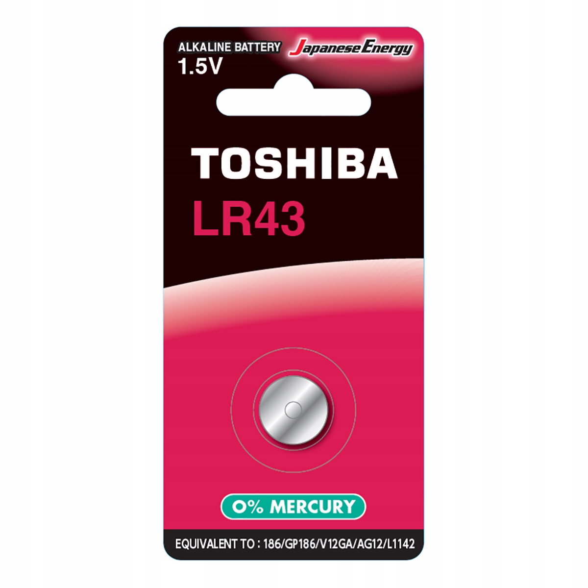 Bateria Alkaliczna Toshiba LR43 AG12 L1142 186
