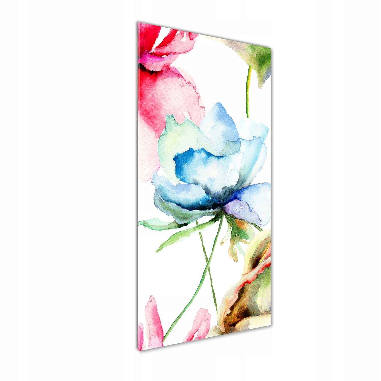 

Nowoczesny obraz zdjęcie na akrylu Maki 50x125cm