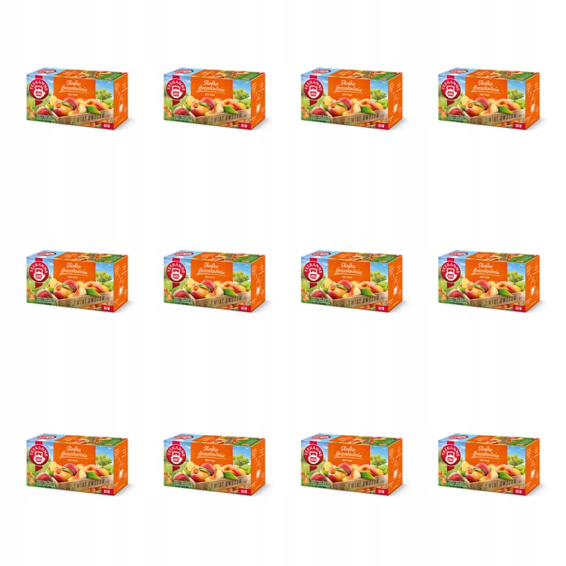 Ovocný čaj Teekanne Svět ovoce Sladká Broskev 20 x 2,25 g X12