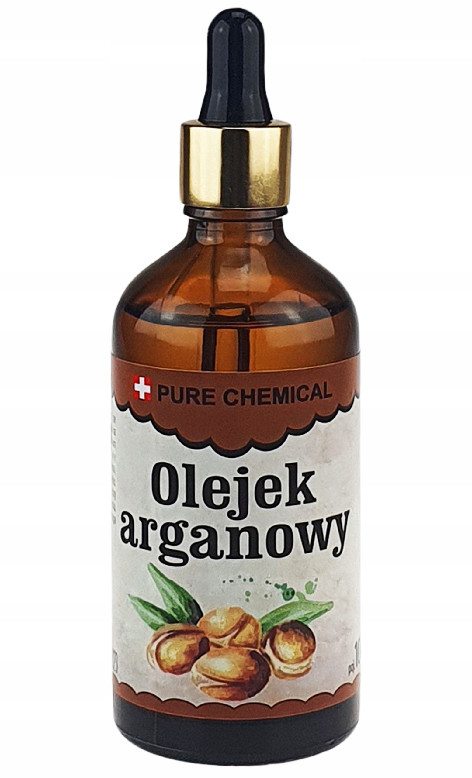 OLEJEK ARGANOWY FARMACETYCZNY NIERAFINOWANY 100ml Marka Pure Nature