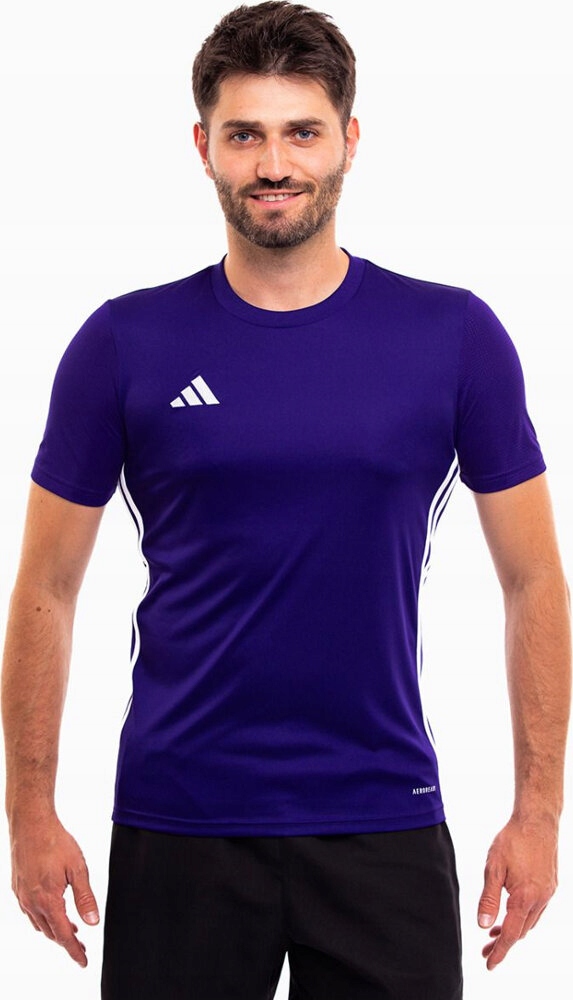 KOSZULKA MĘSKA ADIDAS TABELA 23 JERSEY FIOLETOWA IB4926 r L