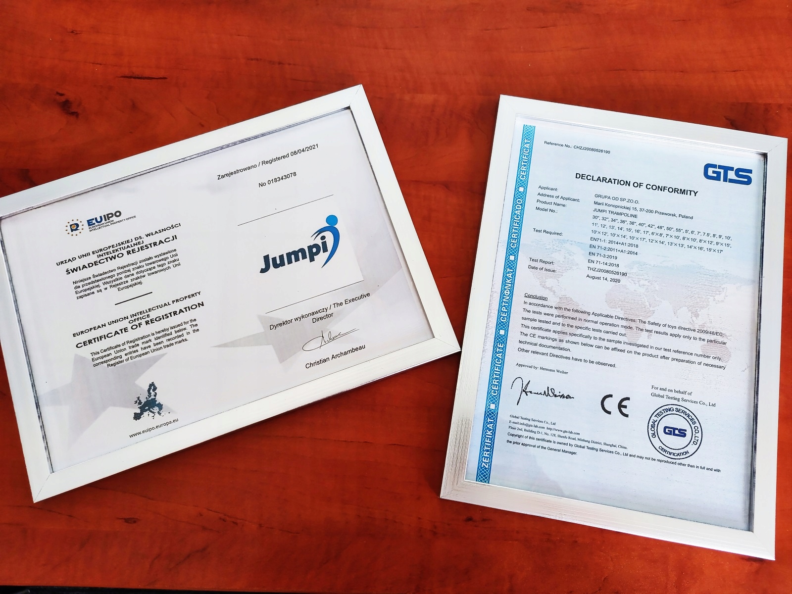 TRAMPOLINA DLA DZIECI 252 CM / 8 FT PREMIUM PLUS Rozmiar (ft) 8 (244-252 cm)