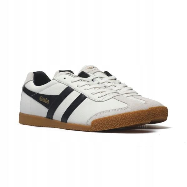 Pánské sportovní boty Gola Harrier Leather Trainer CMB426WB 41