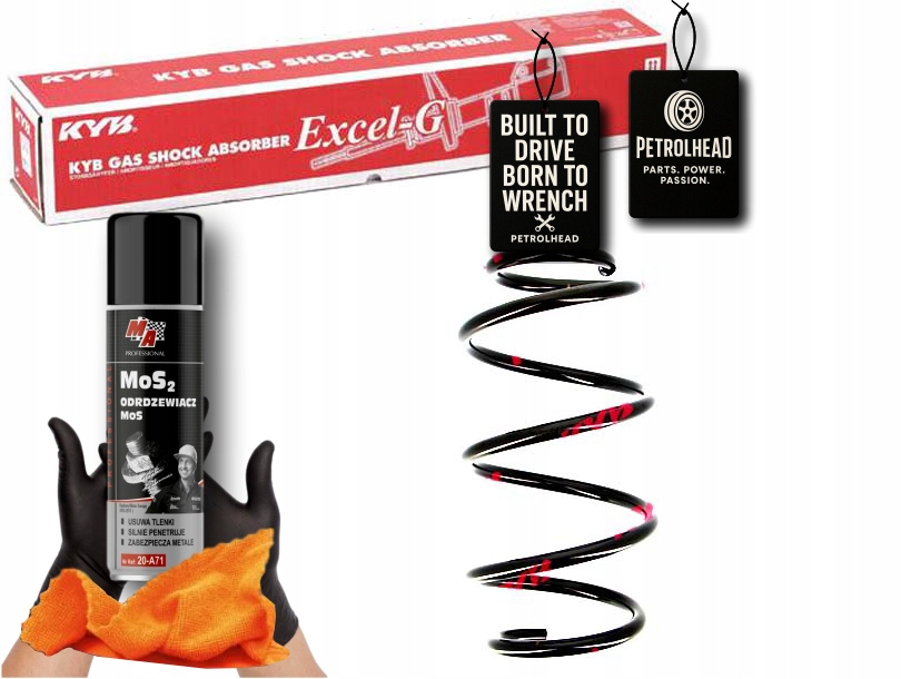 Pružina Zavěšení Přední L/p Hyundai IX35 Kia Sport #Petrolhead Pro+ Kit1