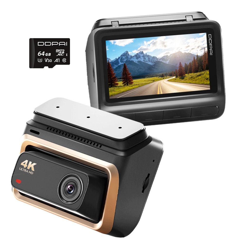 Videorekordér Ddpai Z60 Pro Automobilová 4K Hdr Gps Wifi Bt 64GB