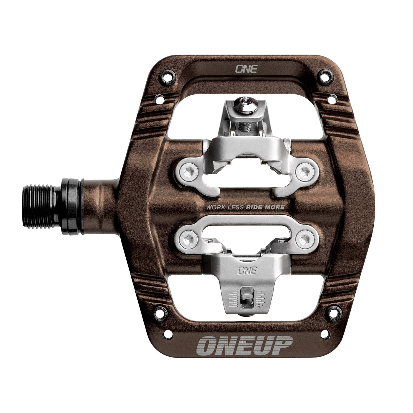 Pedały wpinane OneUp Components Clip Pedals Bronze Gold