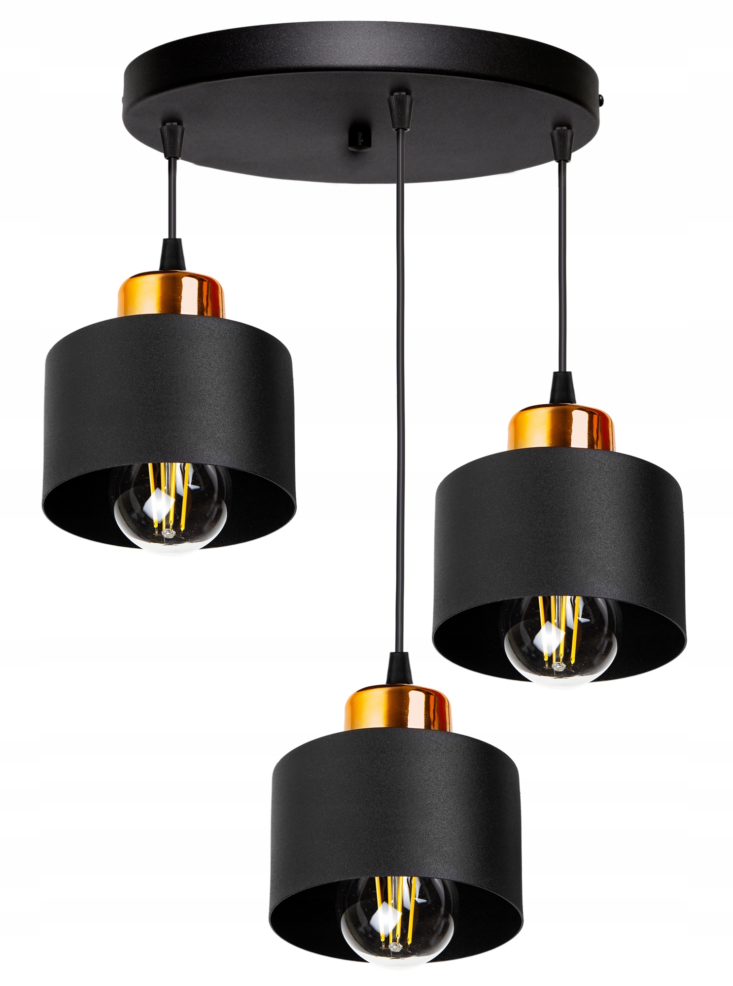 

Lampa Sufitowa Plafon Żyrandol Loft Edison Led