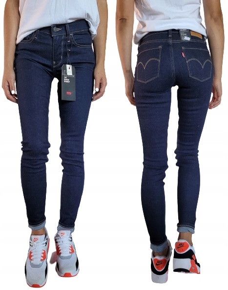 úzké nohavice Levi's 710 Skinny W25 L32 Premium