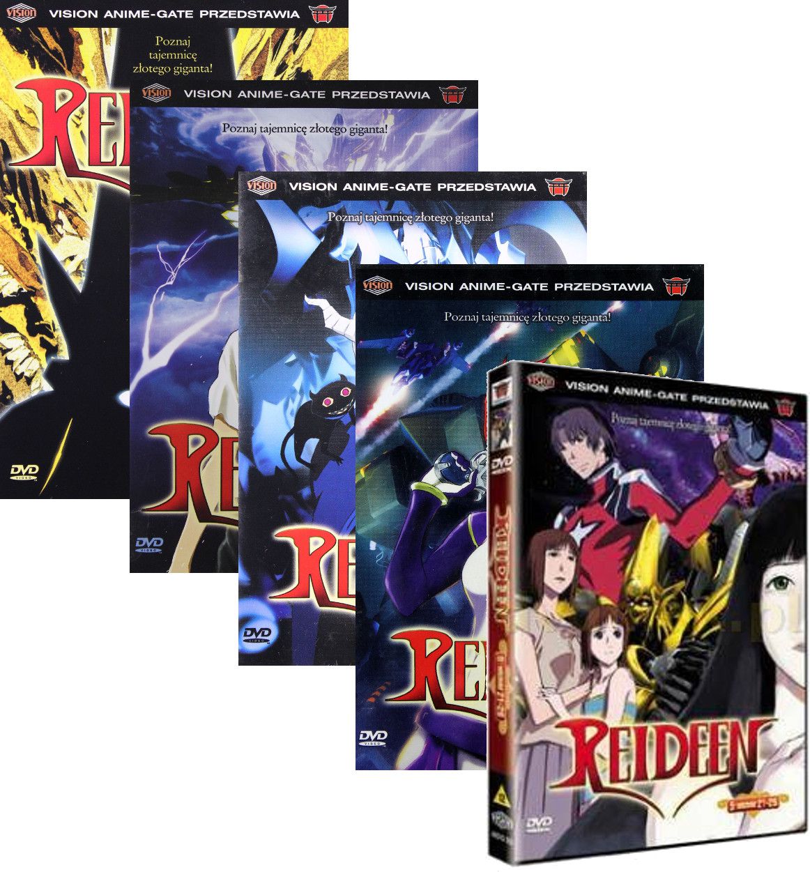 

Reideen Odcinki 1-26 Pakiet (5DVD)