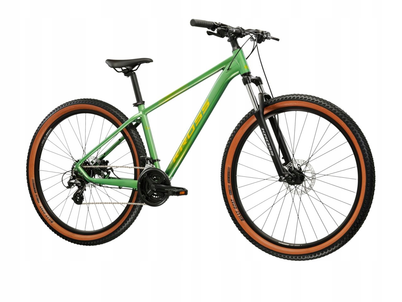 Rower Kross Hexagon X200 koła 27 rama M 17 wzrost 158-168 zielony 2026