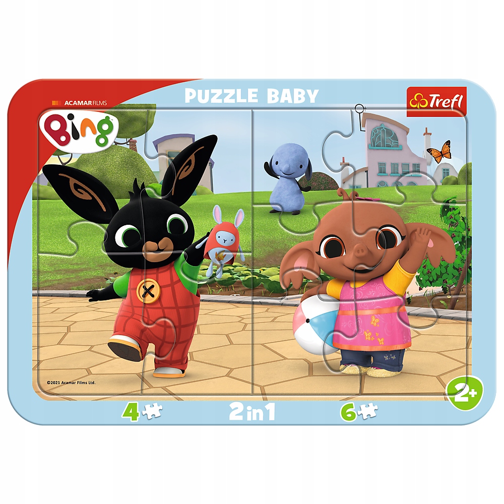 

Puzzle Ramkowe Baby Zabawy Binga 80020