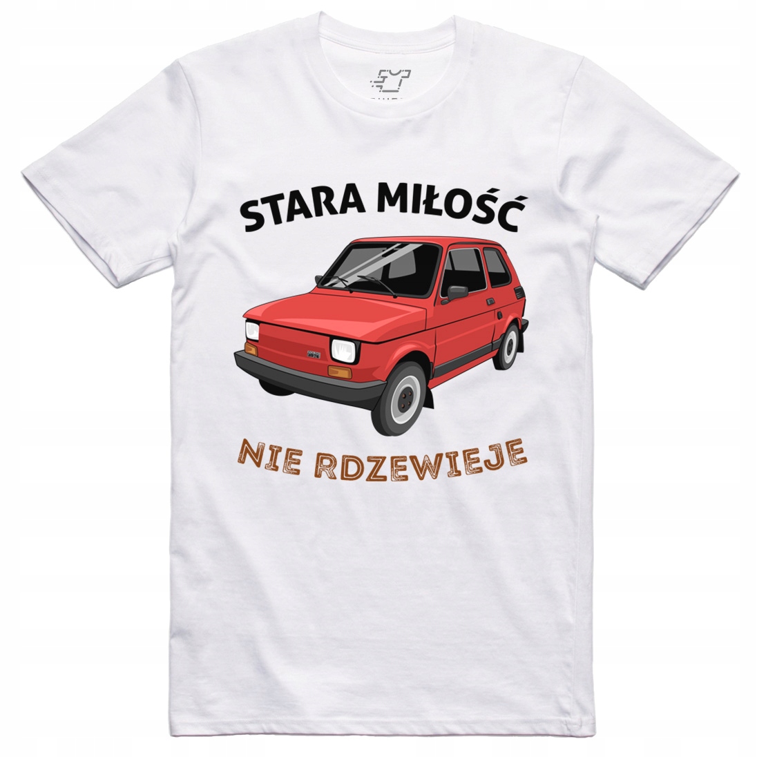 

Koszulka Mały Fiat 126p Maluch Komuna Miłość XL