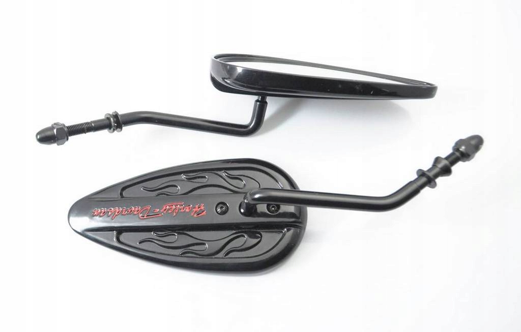 MT399-BL - ЧЕРНЫЕ ЗЕРКАЛА HARLEY DAVIDSON SOFTAIL DYNA