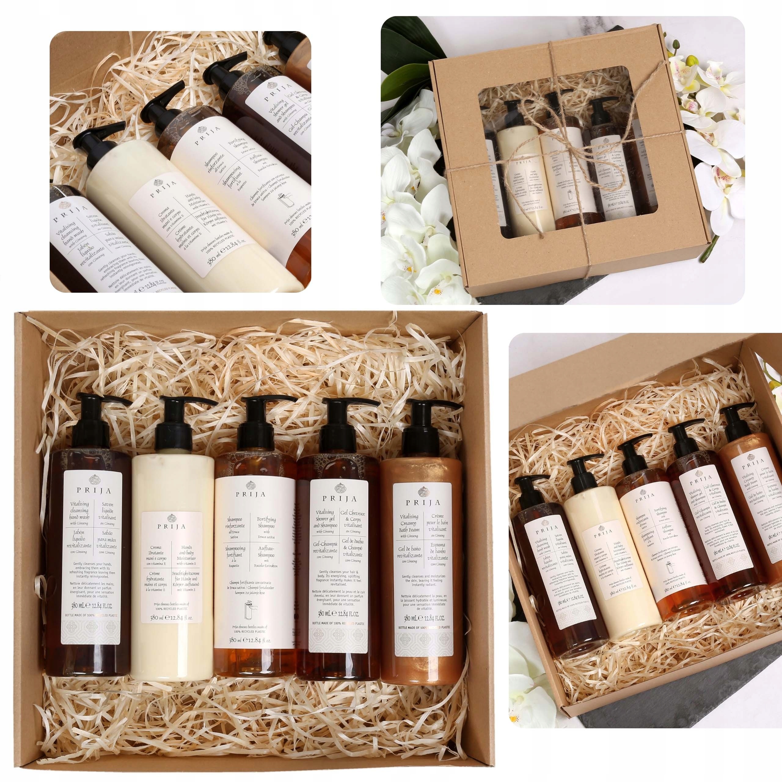 Prija Dárková sada: šampon mýdlo krém do koupele sprchový gel