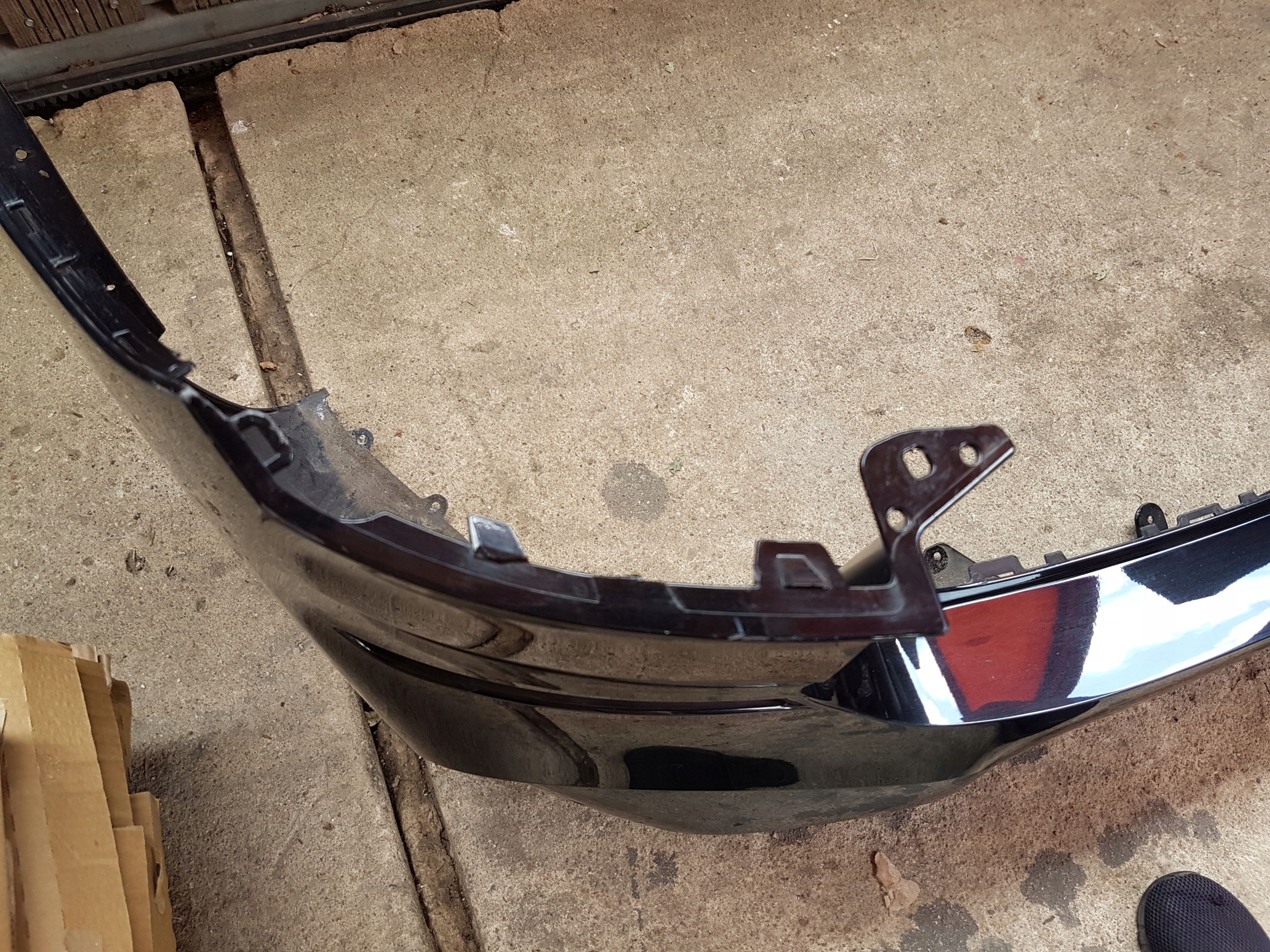 bumper rear BMW X1 F48 LCI m-packet