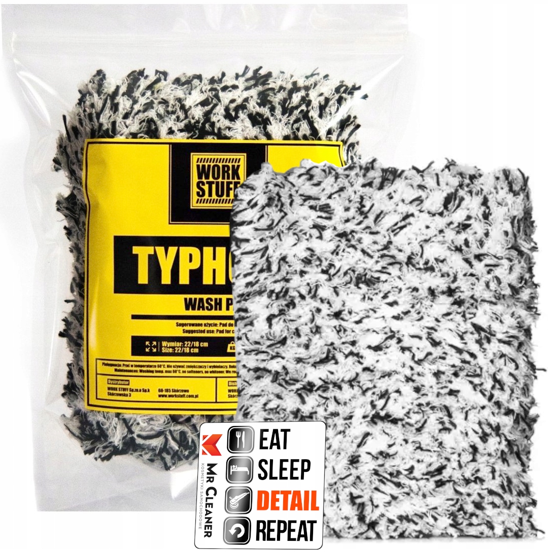 Work Stuff Typhoon Wash Pad do mycia z mikrofibry