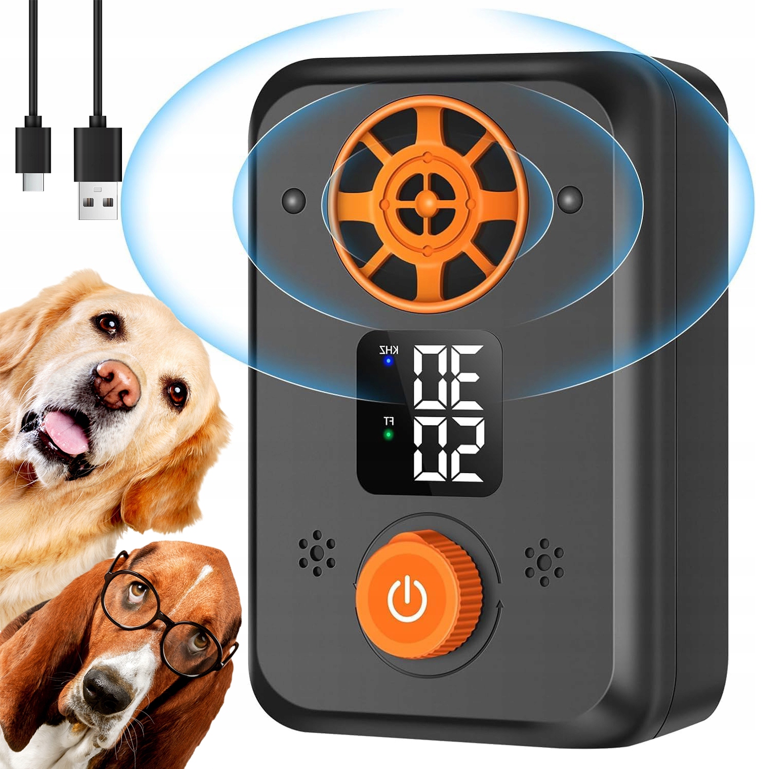 Prostředek Tlumící Kůru S 5 Úrovněmi Frekvence Pro Učení Psů