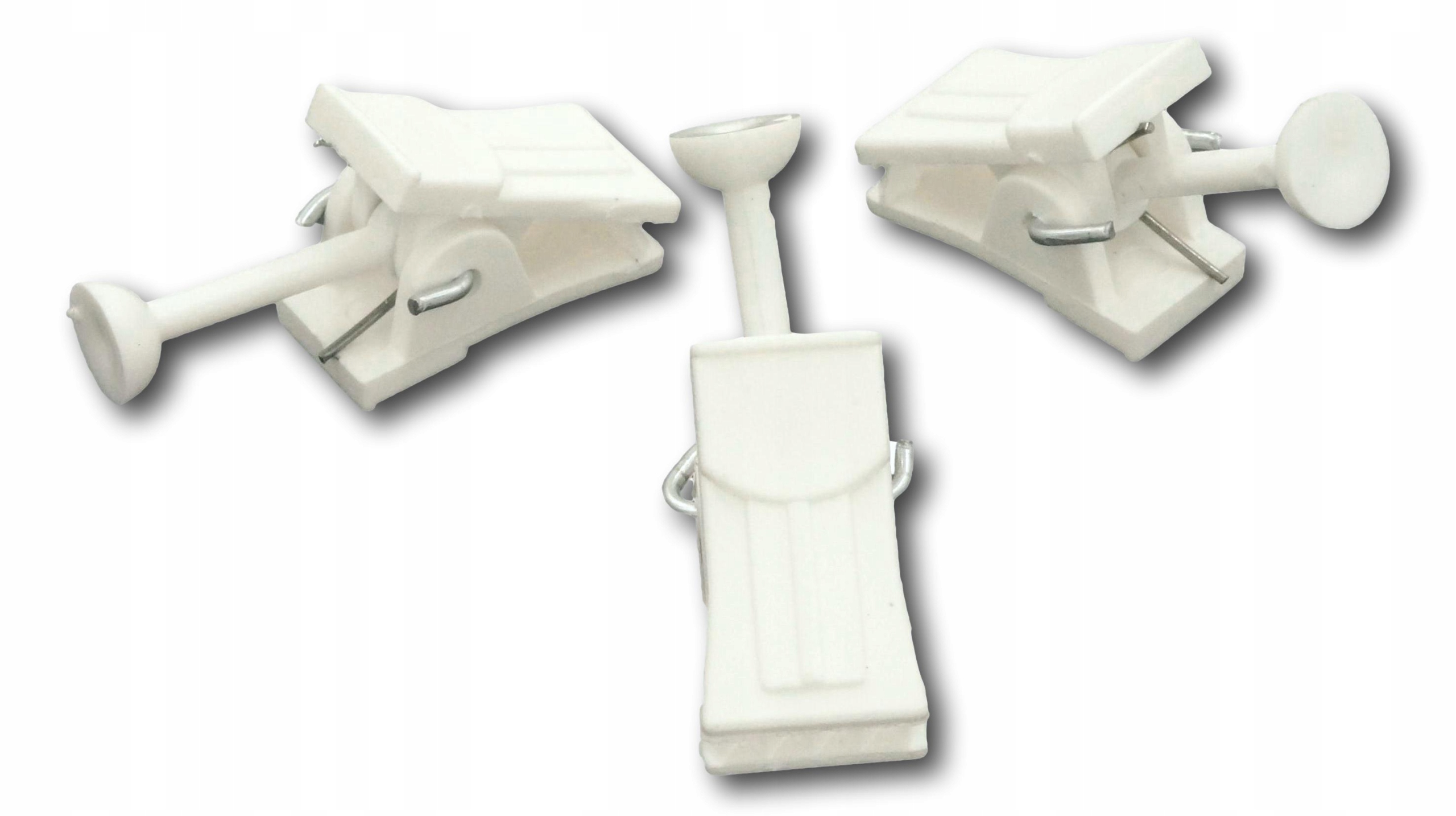 

Żabki do firanek do szyny sufitowej Pcv 50 Szt.