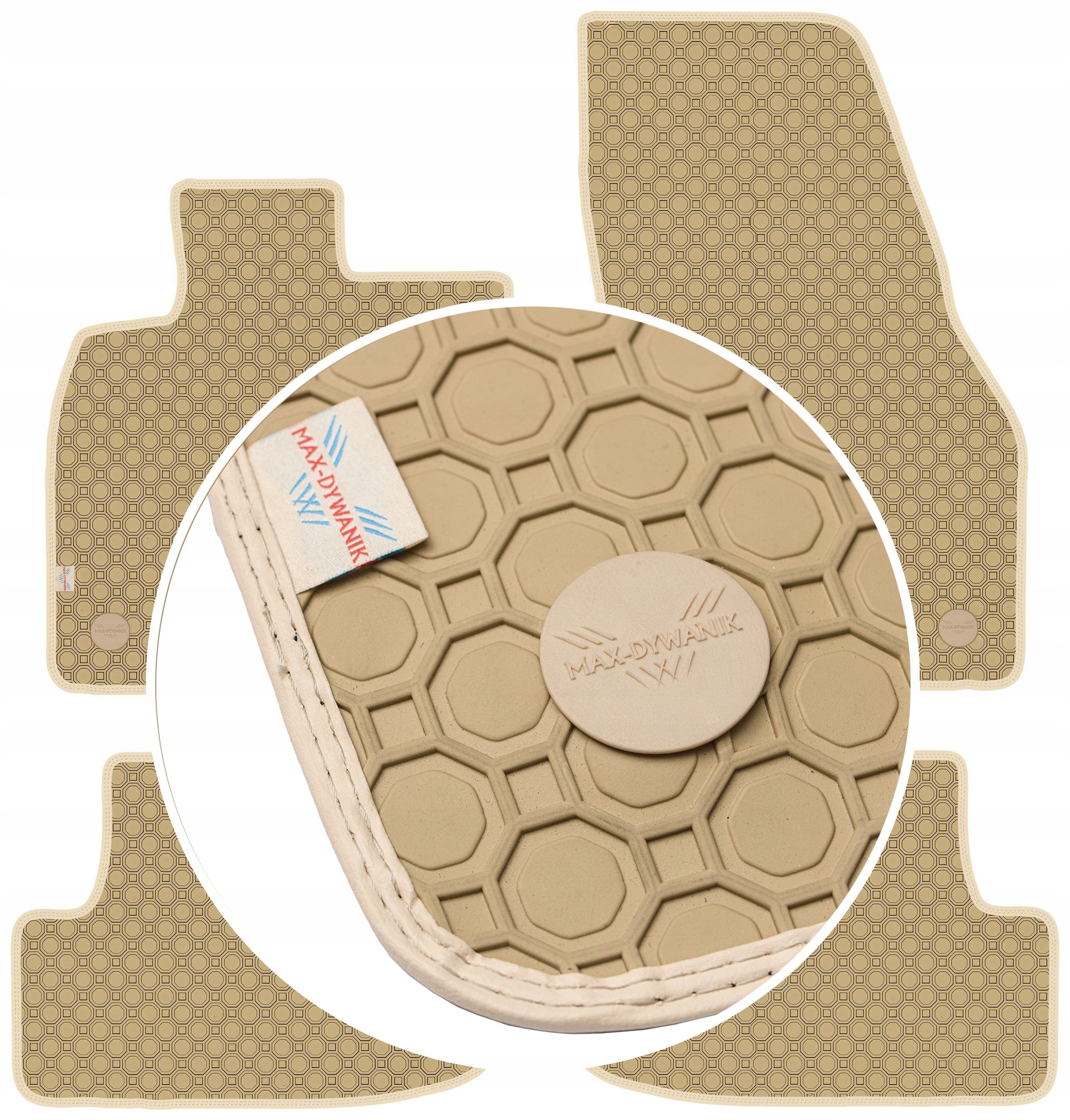 Vw T-Roc 2017 Koberce Béžové