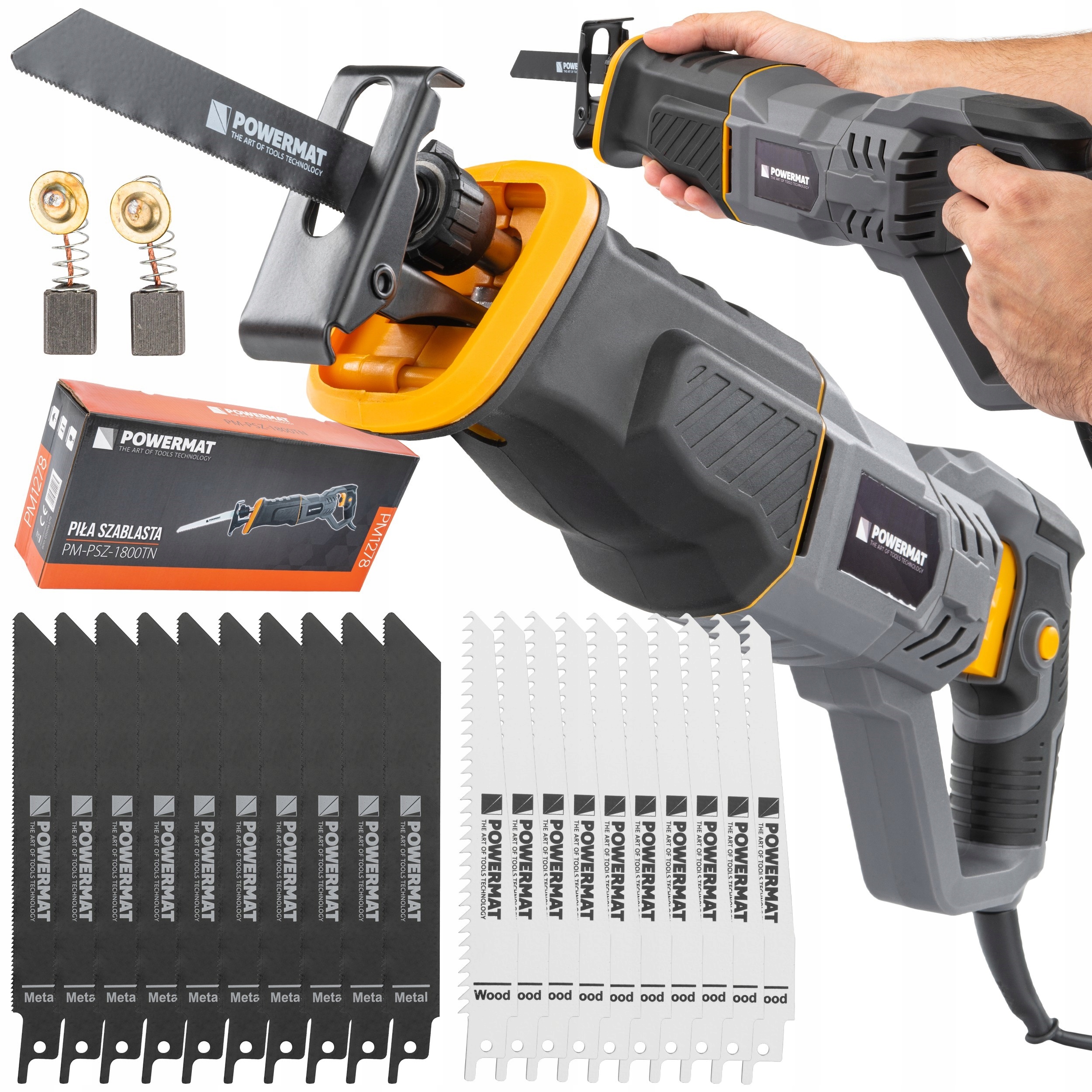 Pila Ocaska Pila Ocaska Elektrická 1800 W 20 X Nůž Silná Sada