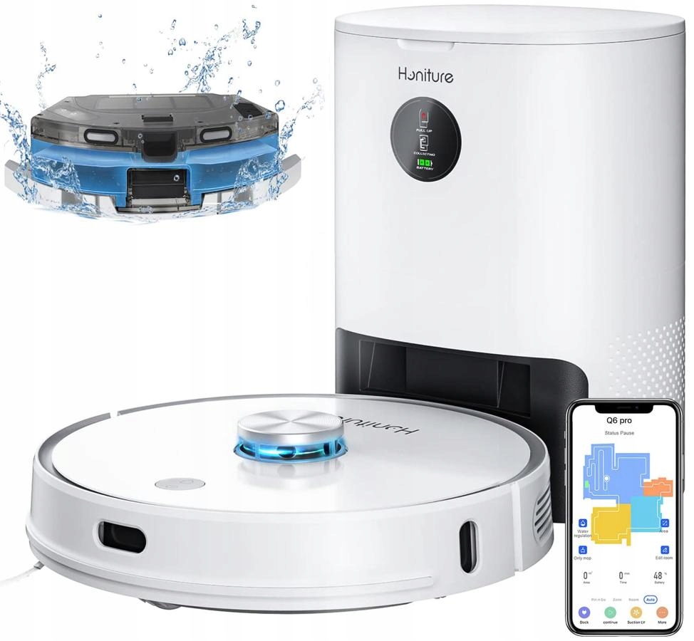 Rpbot Sprzątający Honiture Q6 Pro Odkurzacz 14,4V 50W