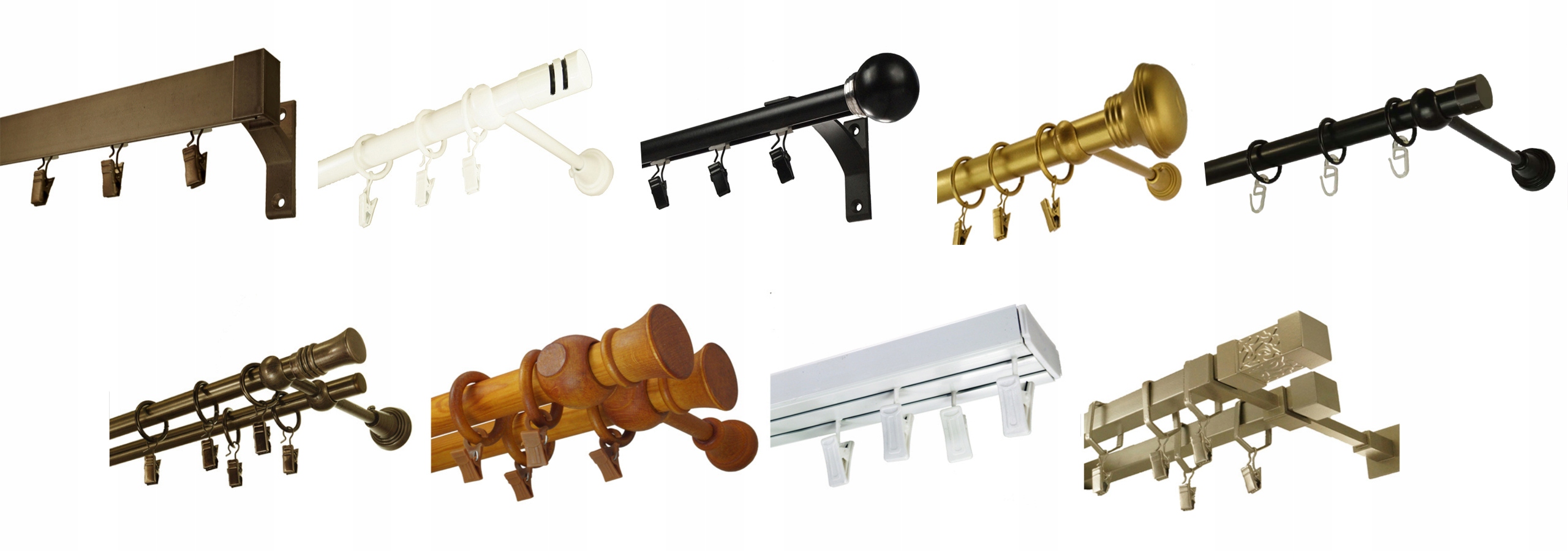 Wspornik drewniany pojedynczy fi 28 KOLORY Marka FajnyDom