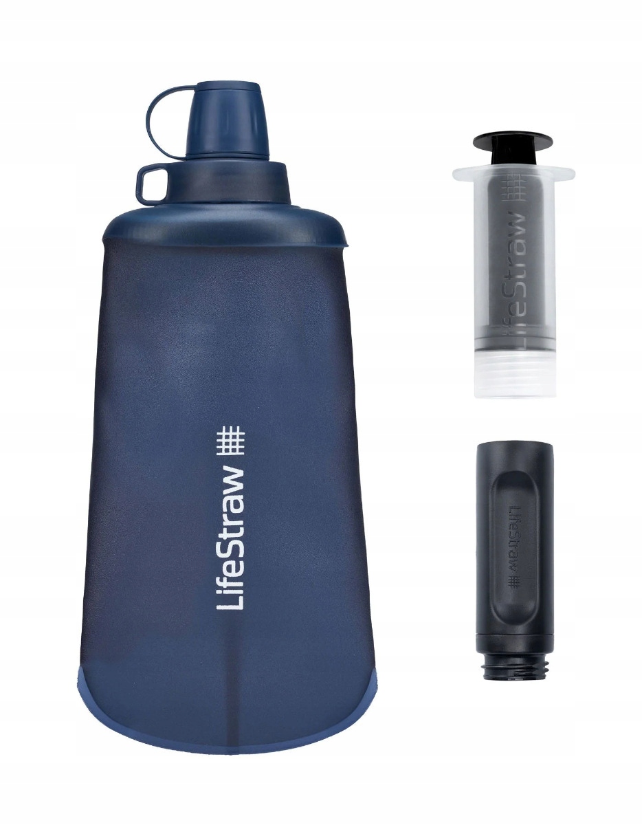 Zwijana Butelka Bidon Softflask Lifestraw Peak Squeeze 650ml 0,65l