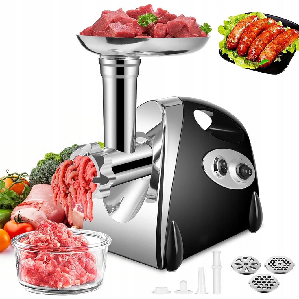 Mlýnek Na Maso 800 W, Nástavec Na Kibbeh, Kovové Pouzdro