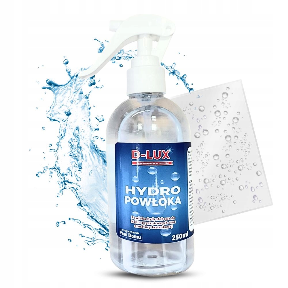 Levně D-Lux Hydrofobní povlak pro kuchyň v koupelně Ochranný roztok na sklo 250 ml