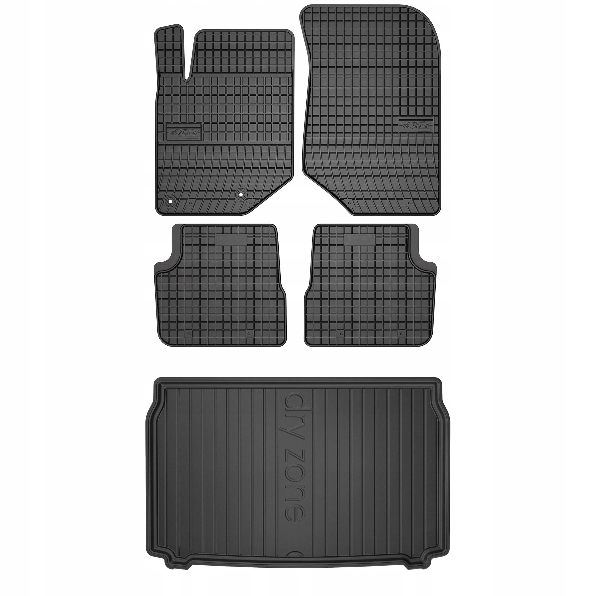 Gumové rohože a rohože pre Opel Mokka B od roku 2020