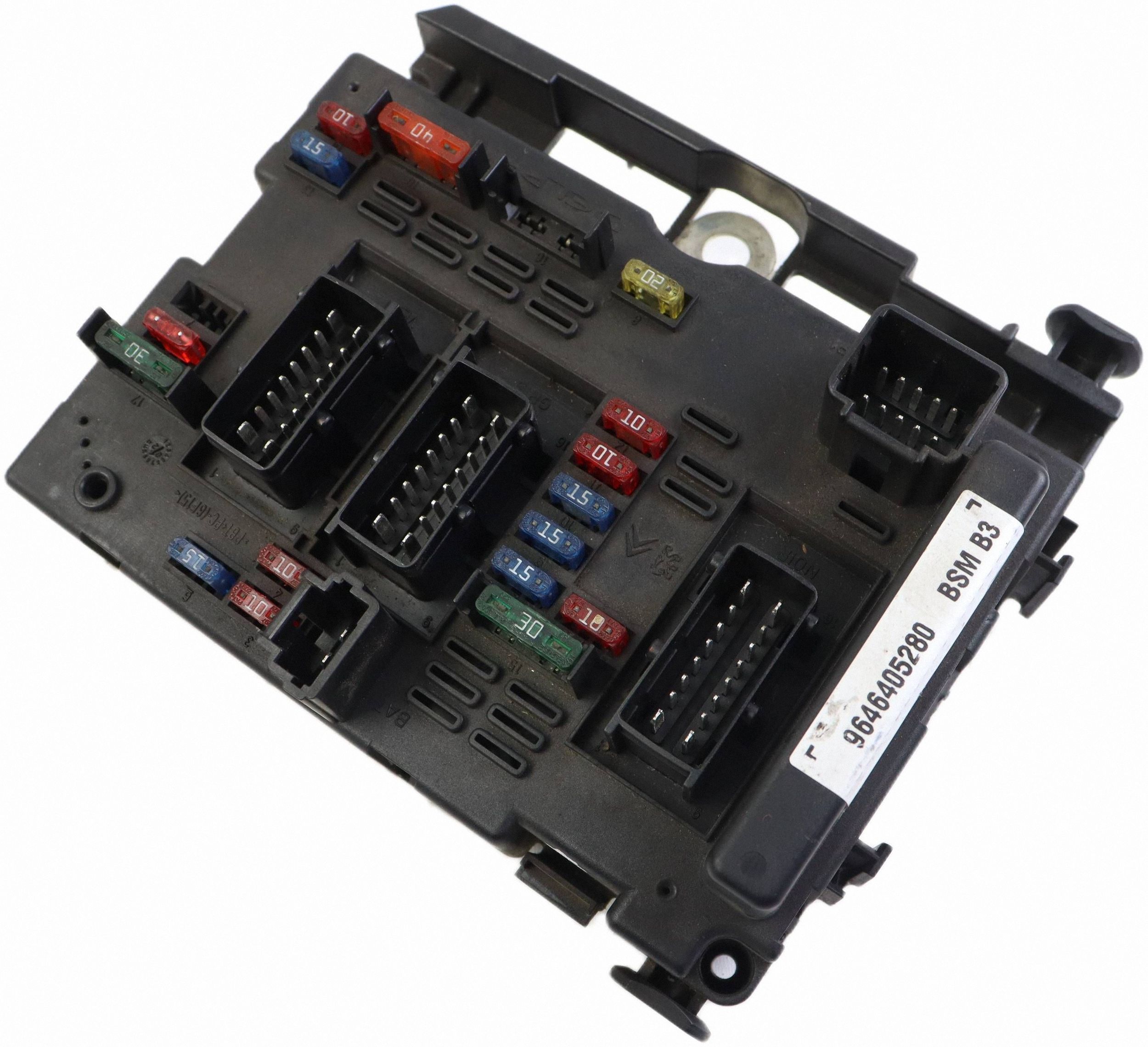 CITROEN PEUGEOT module compartment control unit BSM 9646405280