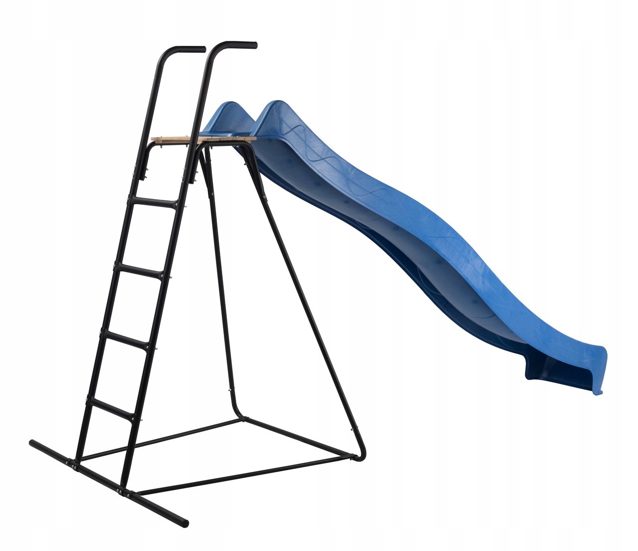 Zjeżdżalnia 3m z metalową drabinką na plac zabaw Długość ślizgu 300 cm