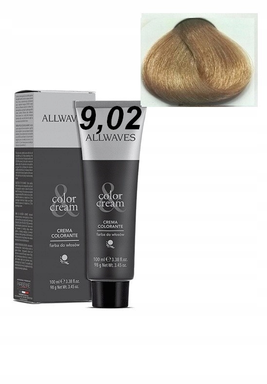 

Allwaves Farba Do Włosów 9.02 100 ML