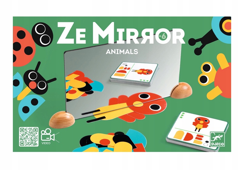 

Djeco Gra Odbicie Lustrzane Zwierzęta Ze Mirror