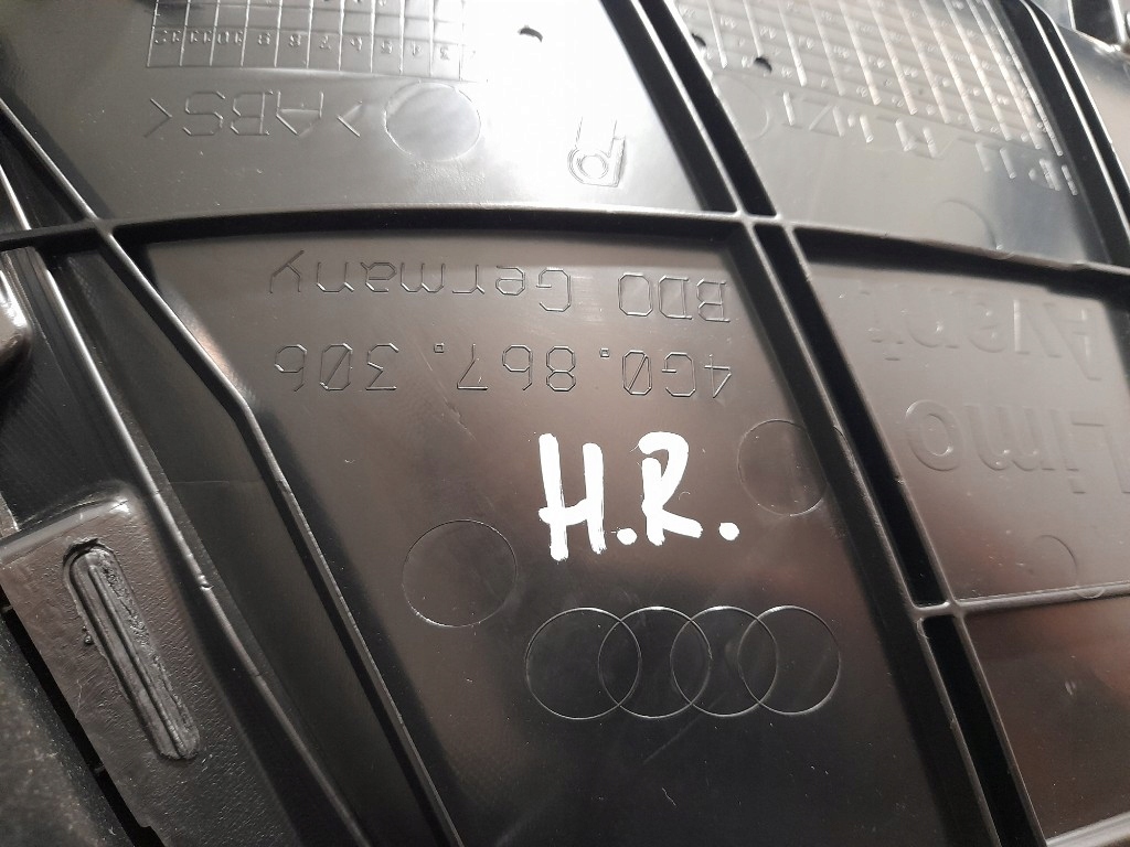 Audi A6 C7 4G0 дверные карты задний правый