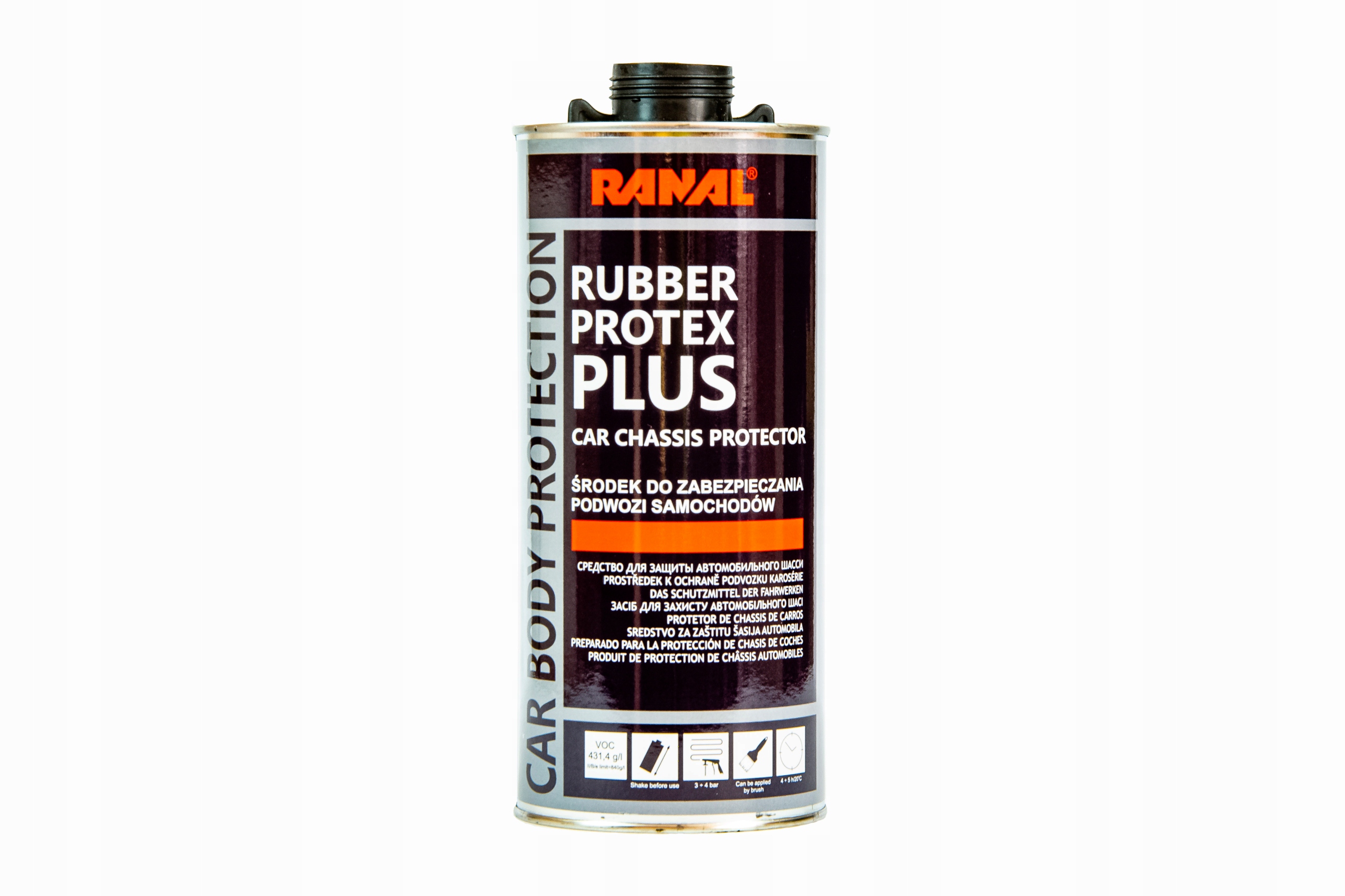 

Ranal Rubber Protex Plus 1,5L ochrona podwozia