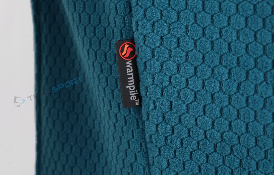 MĘSKI POLAR BLUZA POLAROWA BERGSON URHO WARMPILE r. XXL Kolor niebieski