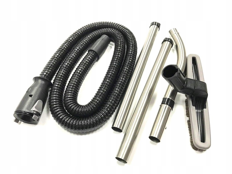 Hadice s trubky a kartáčem z nerezové oceli Rainbow E-E2 černá 30 cm