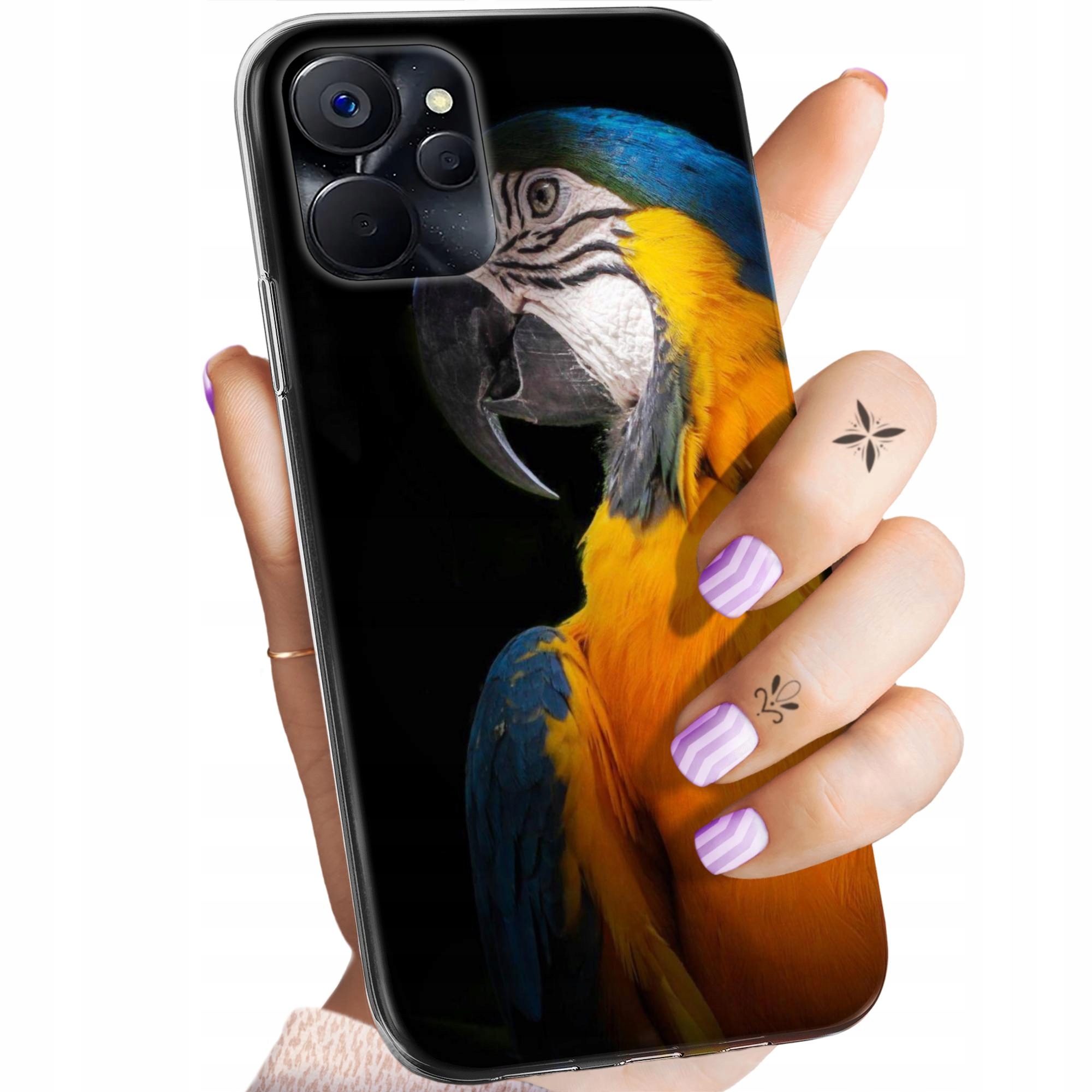 Etui Do Realme 9I Oppo A96 4G Papuga Papużka Tukan Obudowa Case