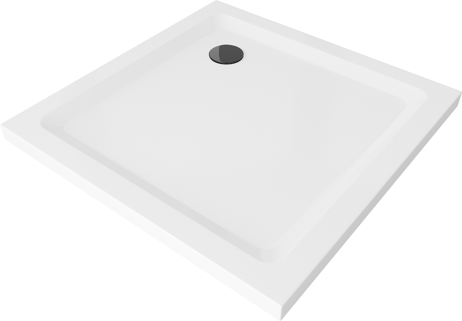 

Mexen Flat Brodzik Kwadratowy Slim 90x90 Biały