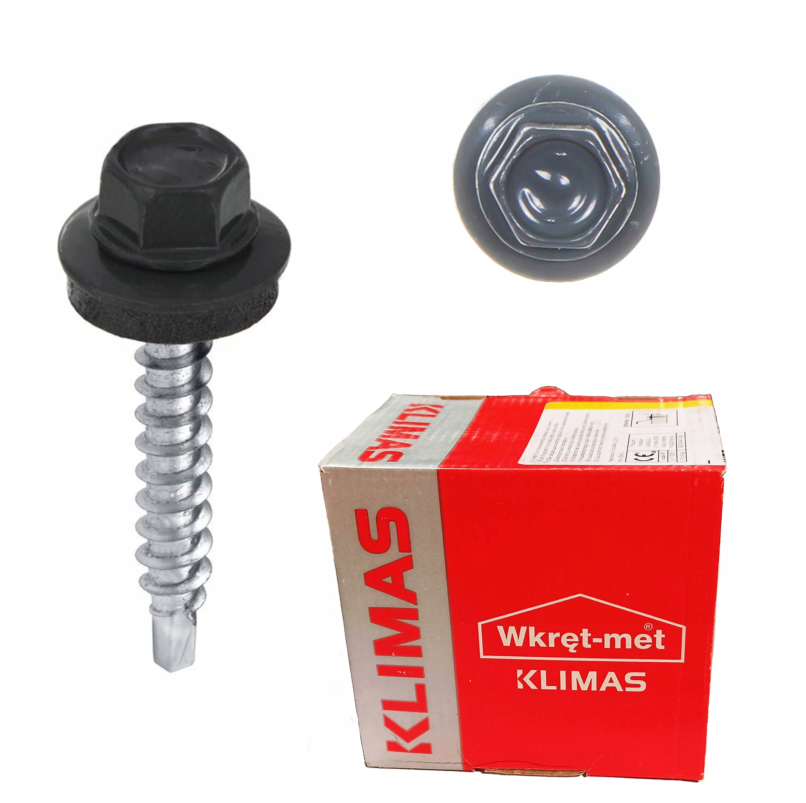 

Wkręty Farmerskie Farmery 4,8x55mm Ral 7024 200szt