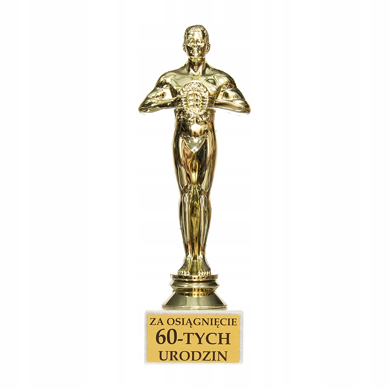 

Statuetka Za osiągnięcie 60 urodzin