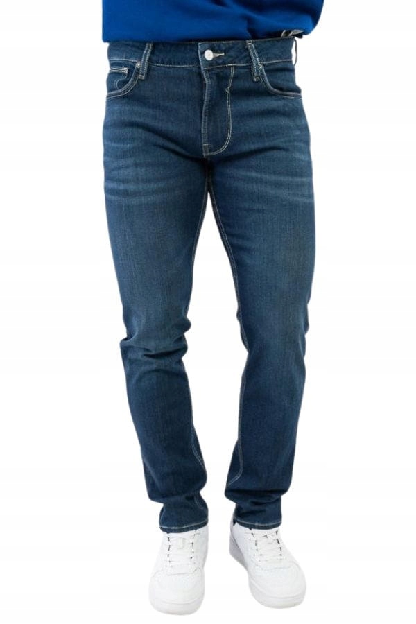 Pánské džíny Guess M4GAS2 D4WP3 tmavě modré Pants: 38/34